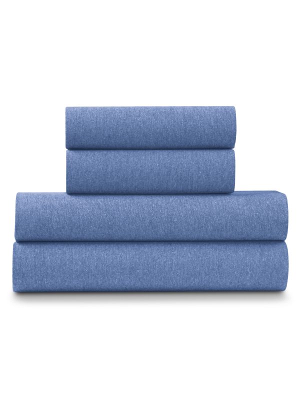 Ella Jayne Soft Heather Jersey Knit Sheet Set